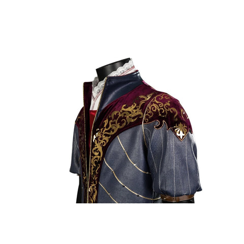 Authentic Baldur's Gate 3 Astarion Cosplay Costume for Men, Medieval Game Outfit - Coscosmos