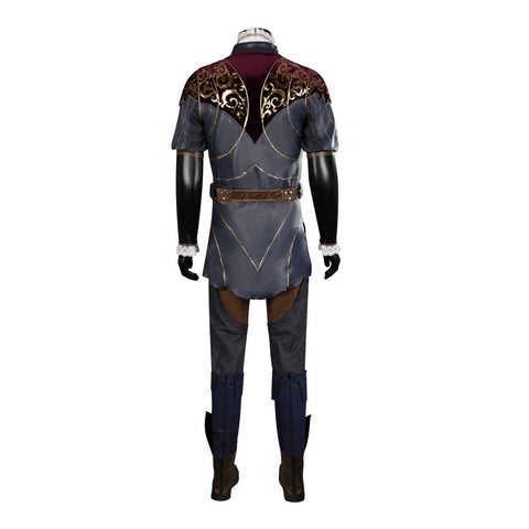 Authentic Baldur's Gate 3 Astarion Cosplay Costume for Men, Medieval Game Outfit - Coscosmos