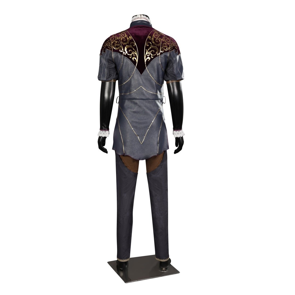 Authentic Baldur's Gate 3 Astarion Cosplay Costume for Men, Medieval Game Outfit - Coscosmos