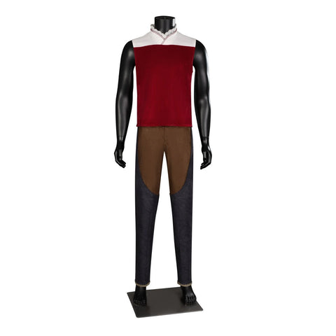 Authentic Baldur's Gate 3 Astarion Cosplay Costume for Men, Medieval Game Outfit - Coscosmos