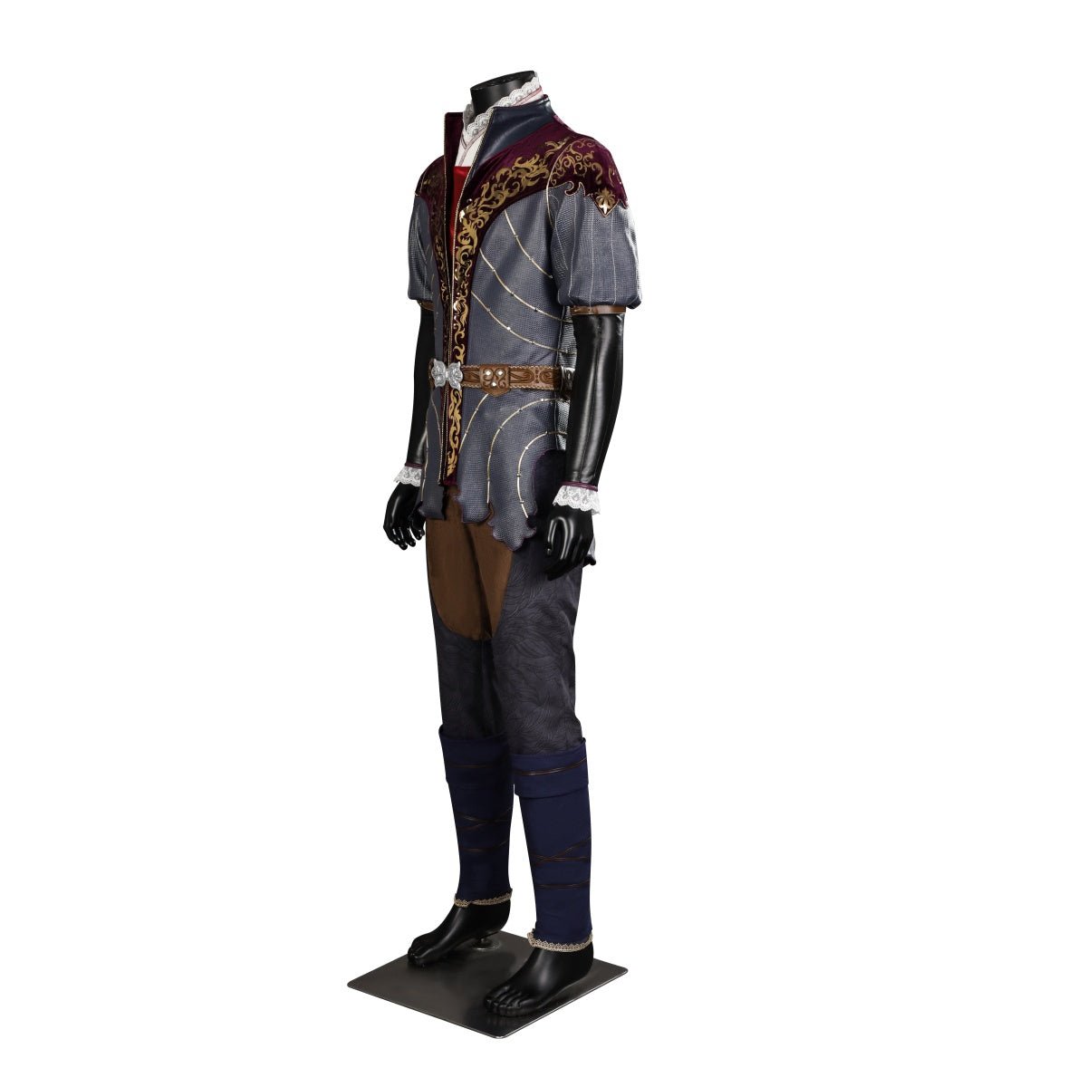 Authentic Baldur's Gate 3 Astarion Cosplay Costume for Men, Medieval Game Outfit - Coscosmos