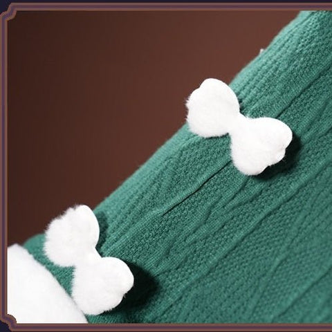 Authentic cosplay costume featuring Greyy the Silencer's distinctive design from the popular game Arknights. - Coscosmos