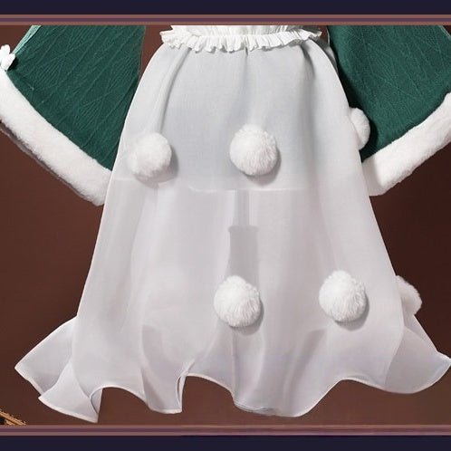 Authentic cosplay costume featuring Greyy the Silencer's distinctive design from the popular game Arknights. - Coscosmos