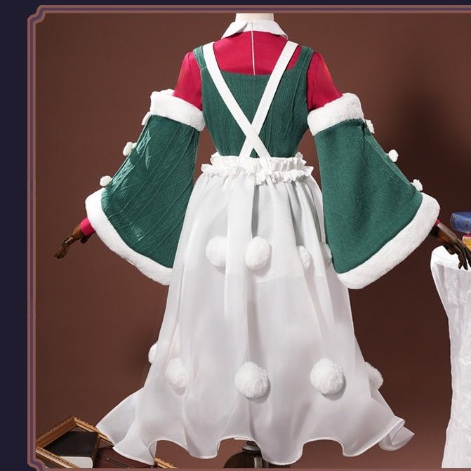 Authentic cosplay costume featuring Greyy the Silencer's distinctive design from the popular game Arknights. - Coscosmos