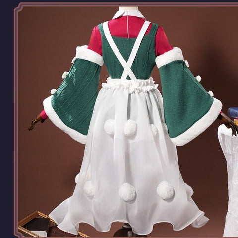 Authentic cosplay costume featuring Greyy the Silencer's distinctive design from the popular game Arknights. - Coscosmos