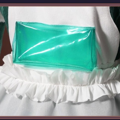 Authentic cosplay costume featuring Greyy the Silencer's distinctive design from the popular game Arknights. - Coscosmos