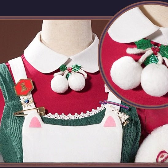 Authentic cosplay costume featuring Greyy the Silencer's distinctive design from the popular game Arknights. - Coscosmos