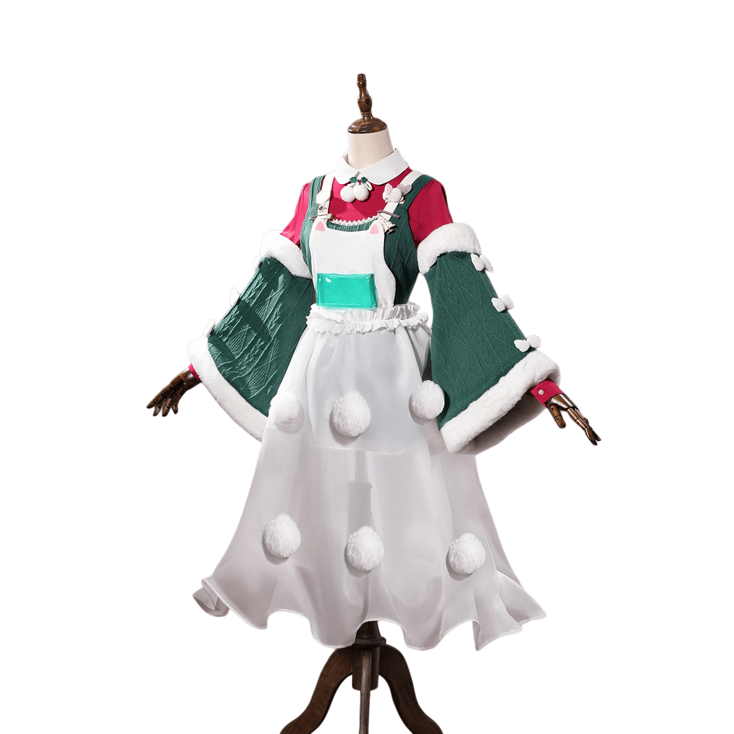 Authentic cosplay costume featuring Greyy the Silencer's distinctive design from the popular game Arknights. - Coscosmos