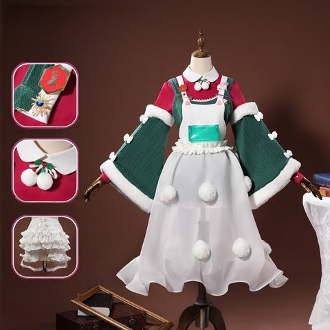 Authentic cosplay costume featuring Greyy the Silencer's distinctive design from the popular game Arknights. - Coscosmos