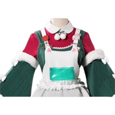 Authentic cosplay costume featuring Greyy the Silencer's distinctive design from the popular game Arknights. - Coscosmos