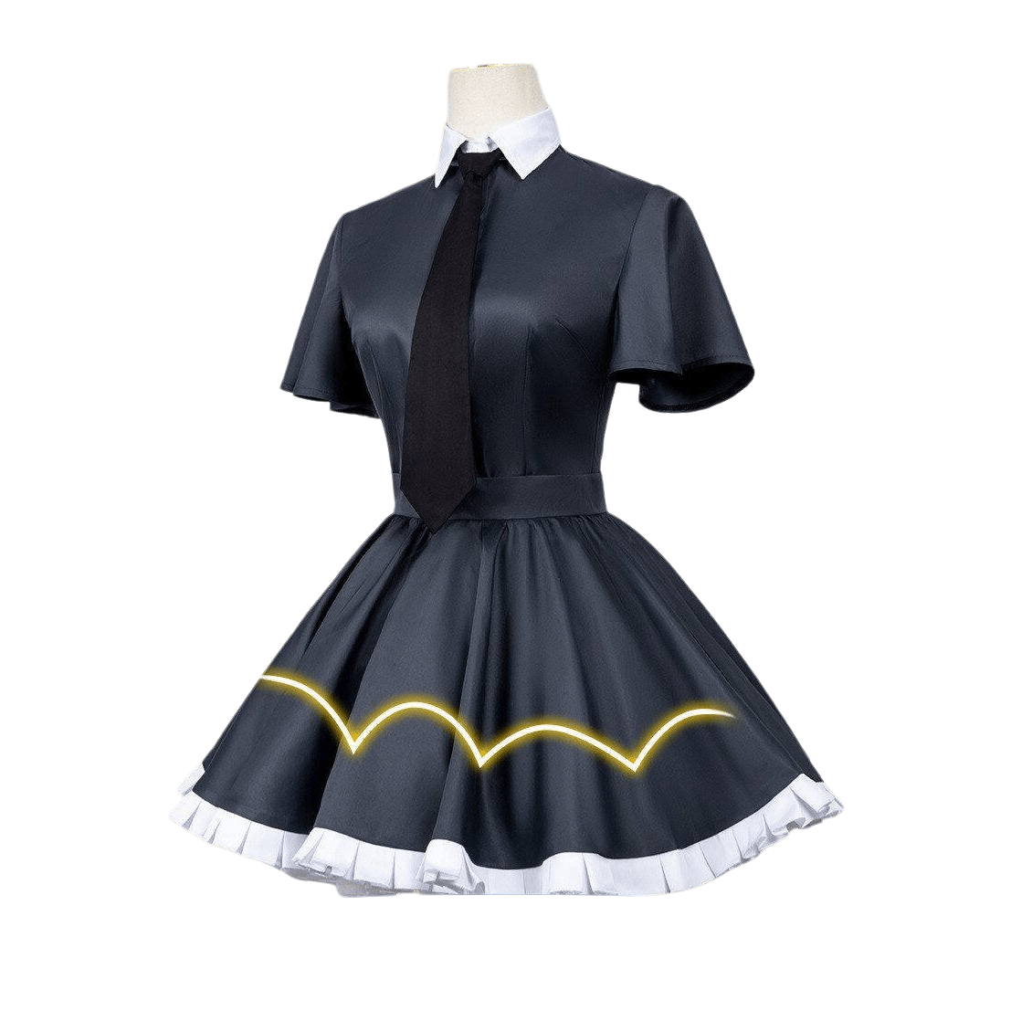 Authentic cosplay costume featuring Hoshino Ruby's iconic dress from Season 3 of the hit anime Oshi no Ko. - Coscosmos