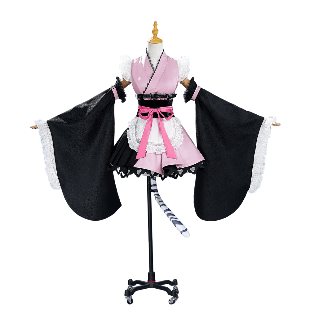 Authentic cosplay costume featuring Noi Komazawa's elegant design from Chrono Princess Kaguya series. - Coscosmos