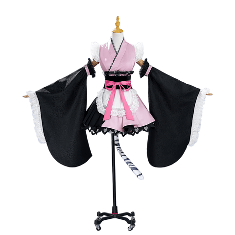 Authentic cosplay costume featuring Noi Komazawa's elegant design from Chrono Princess Kaguya series. - Coscosmos