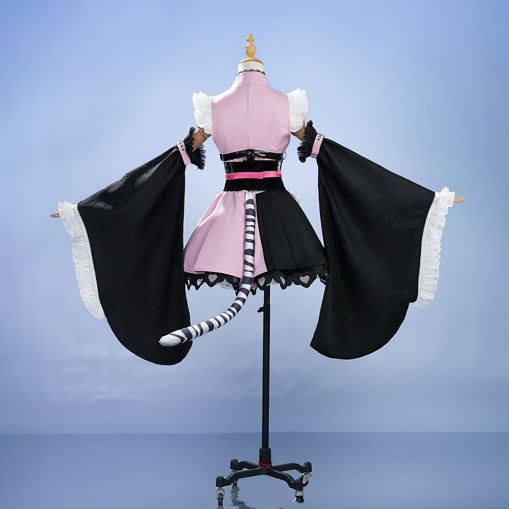 Authentic cosplay costume featuring Noi Komazawa's elegant design from Chrono Princess Kaguya series. - Coscosmos