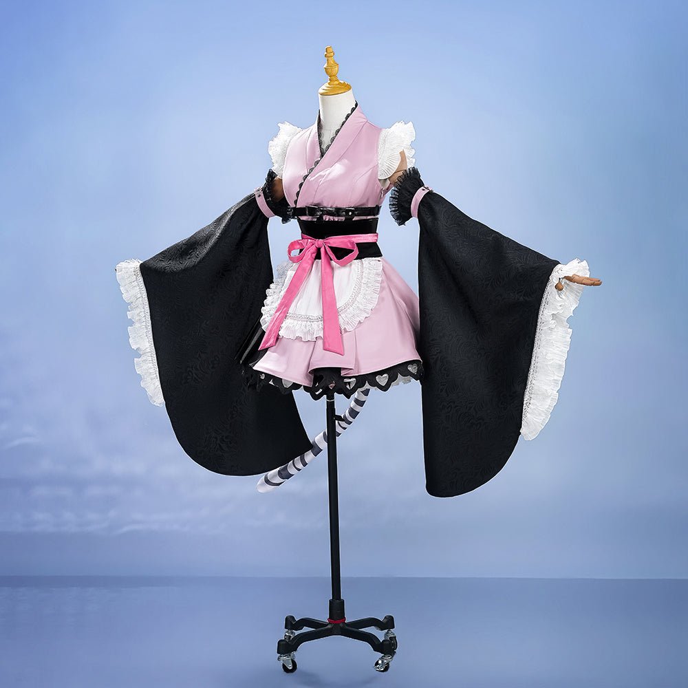 Authentic cosplay costume featuring Noi Komazawa's elegant design from Chrono Princess Kaguya series. - Coscosmos