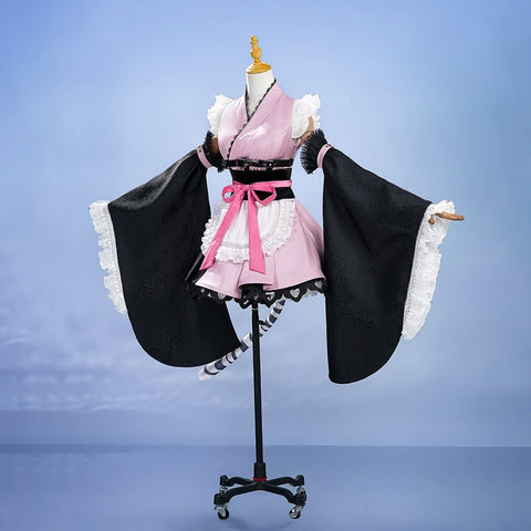 Authentic cosplay costume featuring Noi Komazawa's elegant design from Chrono Princess Kaguya series. - Coscosmos