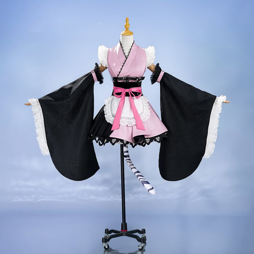 Authentic cosplay costume featuring Noi Komazawa's elegant design from Chrono Princess Kaguya series. - Coscosmos