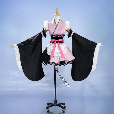 Authentic cosplay costume featuring Noi Komazawa's elegant design from Chrono Princess Kaguya series. - Coscosmos