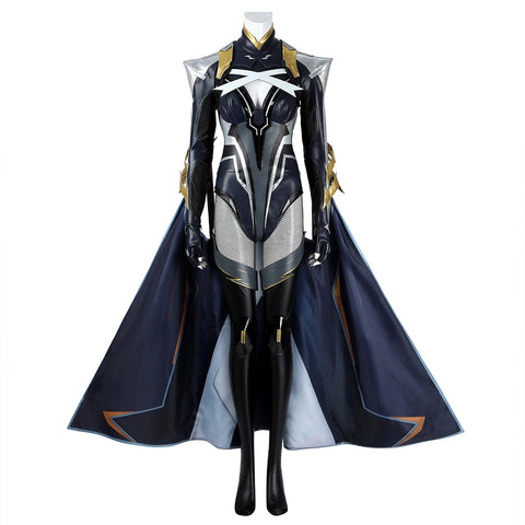Authentic cosplay costume featuring Storm's iconic design from the popular game Marvel Rivals. - Coscosmos