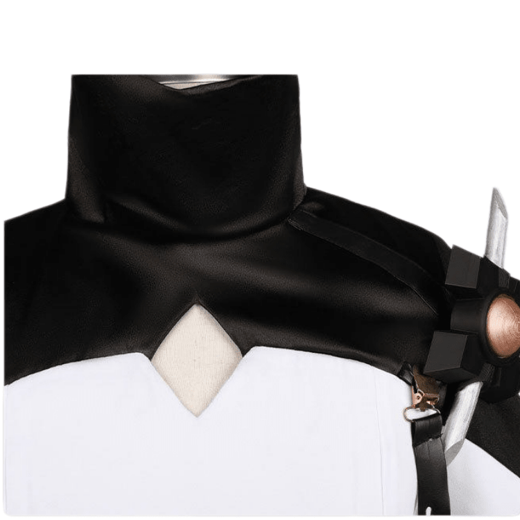 Authentic cosplay costume featuring Theresa the Sarkaz Queen's iconic design from the popular game Arknights. - Coscosmos