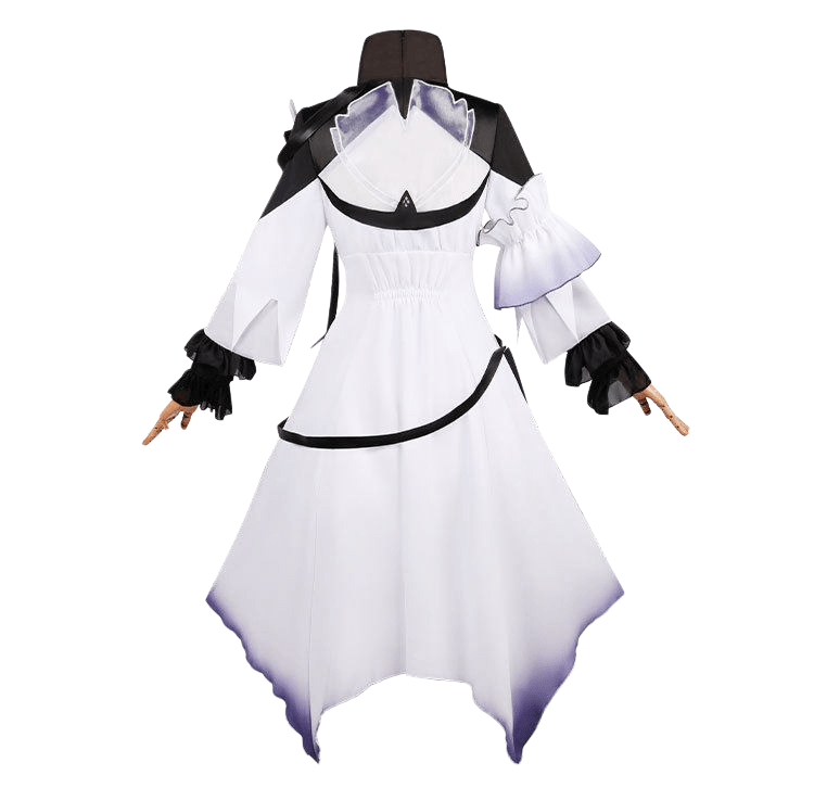 Authentic cosplay costume featuring Theresa the Sarkaz Queen's iconic design from the popular game Arknights. - Coscosmos