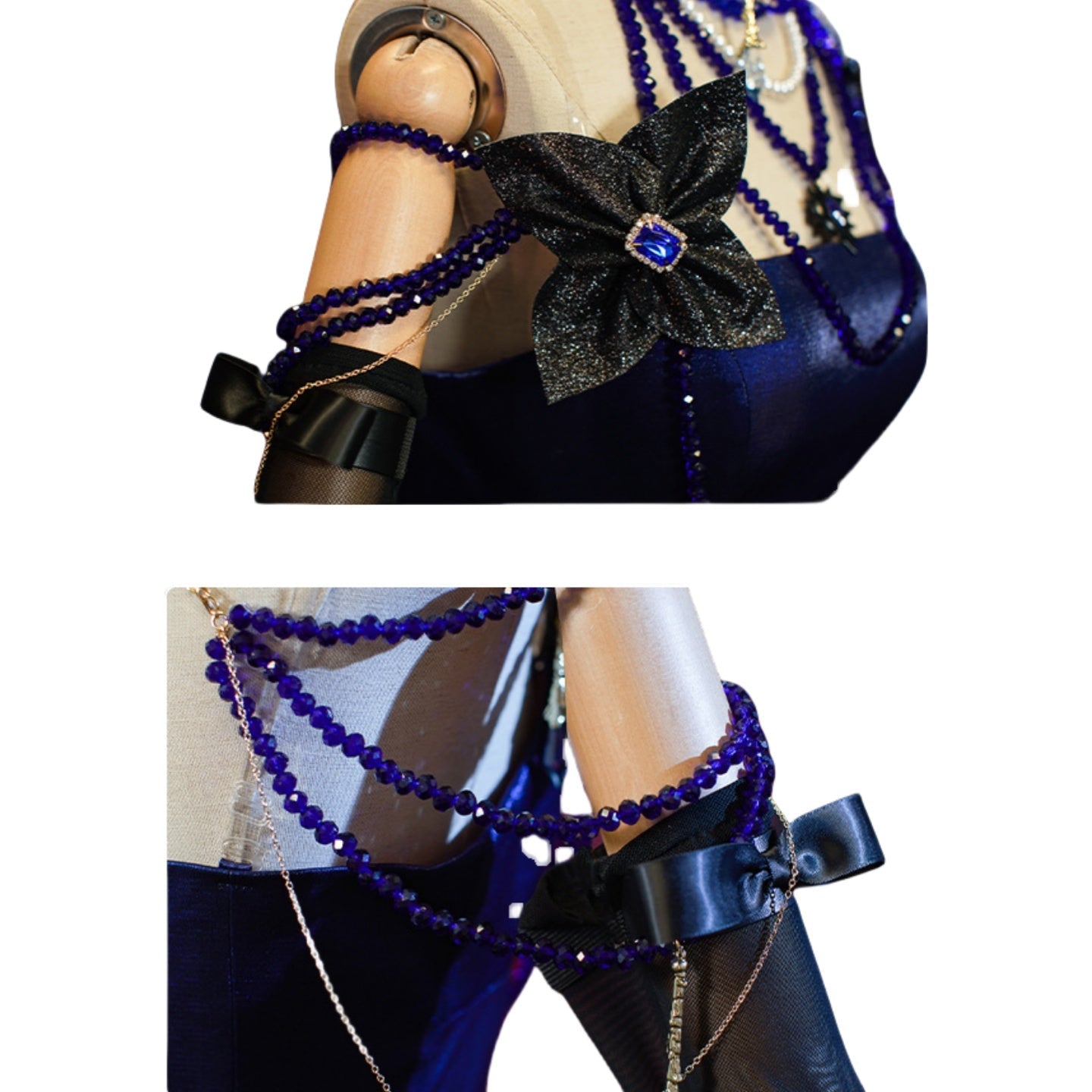 Authentic cosplay costume of Cabernet, the gourmet sinner from the popular game Path to Nowhere. - Coscosmos