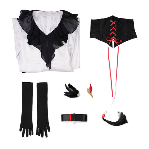 Authentic cosplay costume of Du Ruo, the enigmatic mythologist sinner from the popular game Path to Nowhere. - Coscosmos