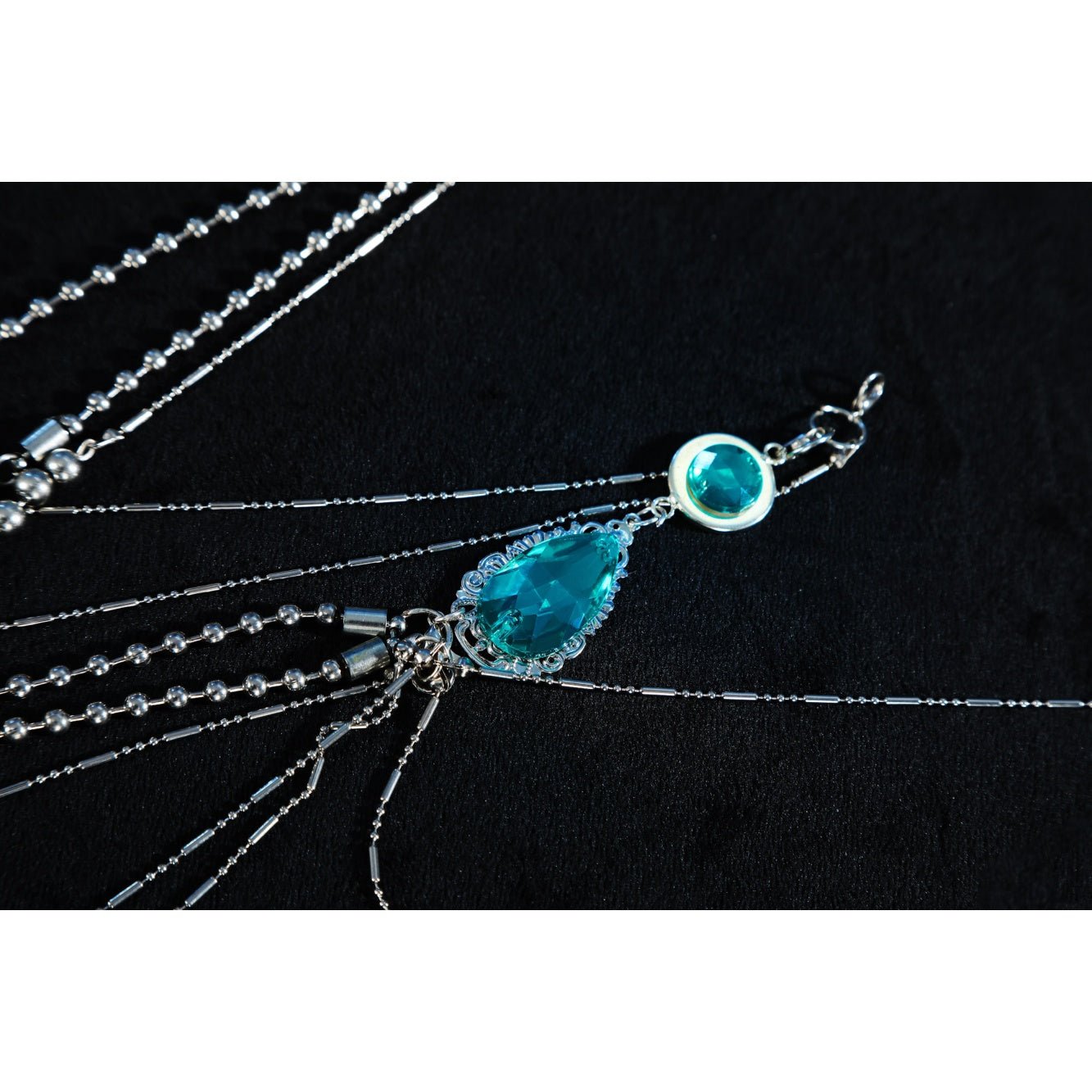 Authentic cosplay costume of Jelena, the meticulous butler sinner with metal - manipulating abilities from the game Path to Nowhere. - Coscosmos