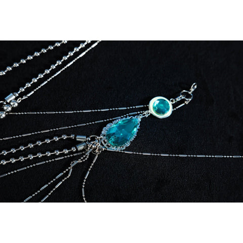 Authentic cosplay costume of Jelena, the meticulous butler sinner with metal - manipulating abilities from the game Path to Nowhere. - Coscosmos