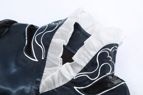 Authentic cosplay costume of Jelena, the meticulous butler sinner with metal - manipulating abilities from the game Path to Nowhere. - Coscosmos