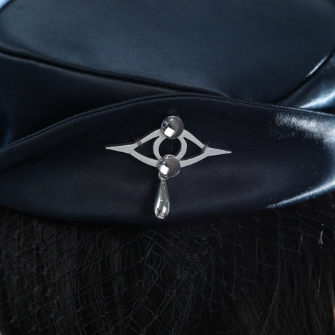 Authentic cosplay costume of Jelena, the meticulous butler sinner with metal - manipulating abilities from the game Path to Nowhere. - Coscosmos