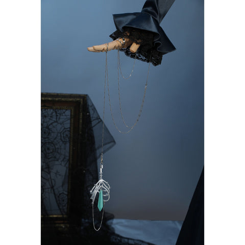 Authentic cosplay costume of Jelena, the meticulous butler sinner with metal - manipulating abilities from the game Path to Nowhere. - Coscosmos