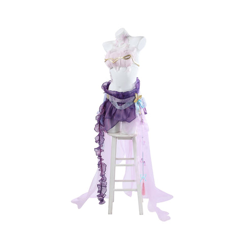 Authentic cosplay costume of Yingying, the enchanting millennium wisteria spirit sinner from the popular game Path to Nowhere. - Coscosmos