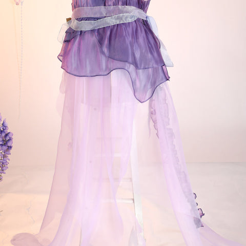 Authentic cosplay costume of Yingying, the enchanting millennium wisteria spirit sinner from the popular game Path to Nowhere. - Coscosmos