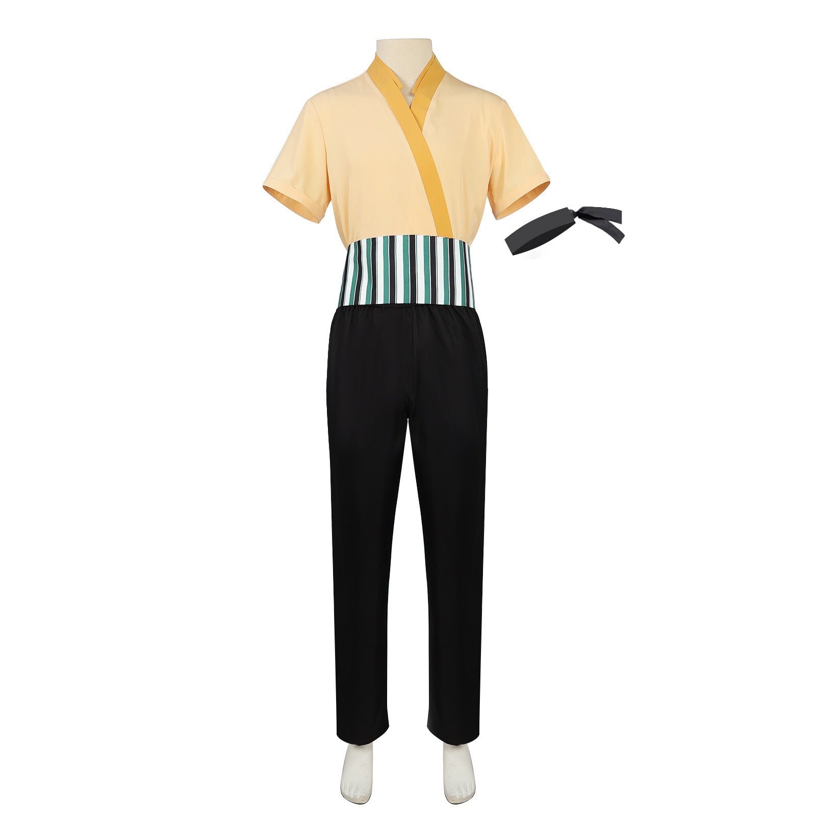 Authentic cosplay costume set inspired by Monkey D. Luffy and Roronoa Zoro from the Netflix One Piece live - action series. - Coscosmos