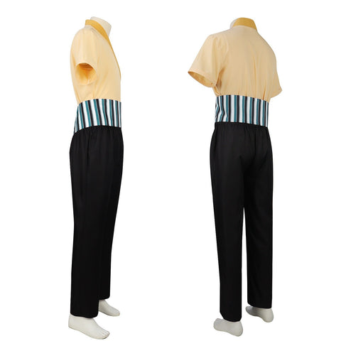 Authentic cosplay costume set inspired by Monkey D. Luffy and Roronoa Zoro from the Netflix One Piece live - action series. - Coscosmos