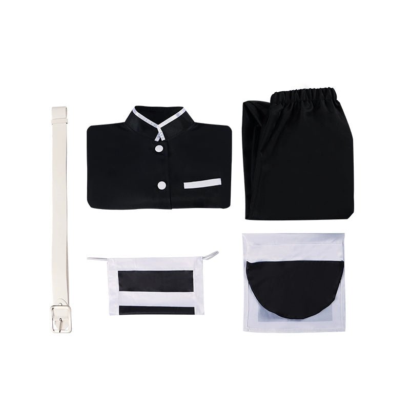 Authentic Demon Slayer Swordsmith Village Gotou Cosplay Uniform Set - Coscosmos
