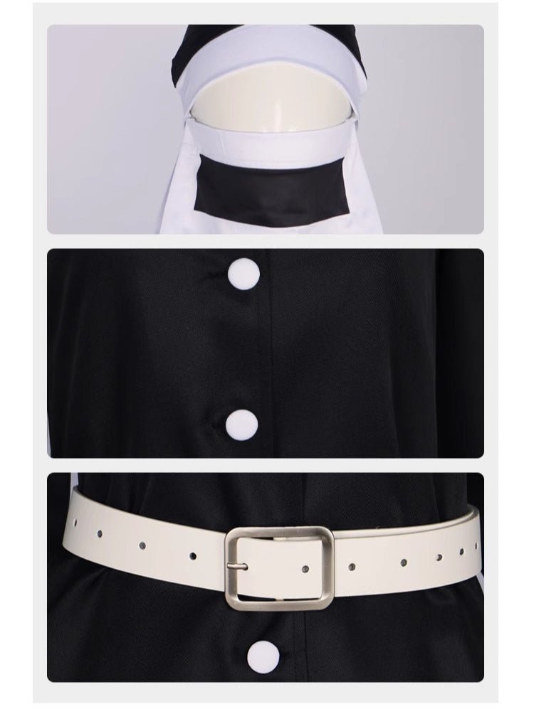 Authentic Demon Slayer Swordsmith Village Gotou Cosplay Uniform Set - Coscosmos