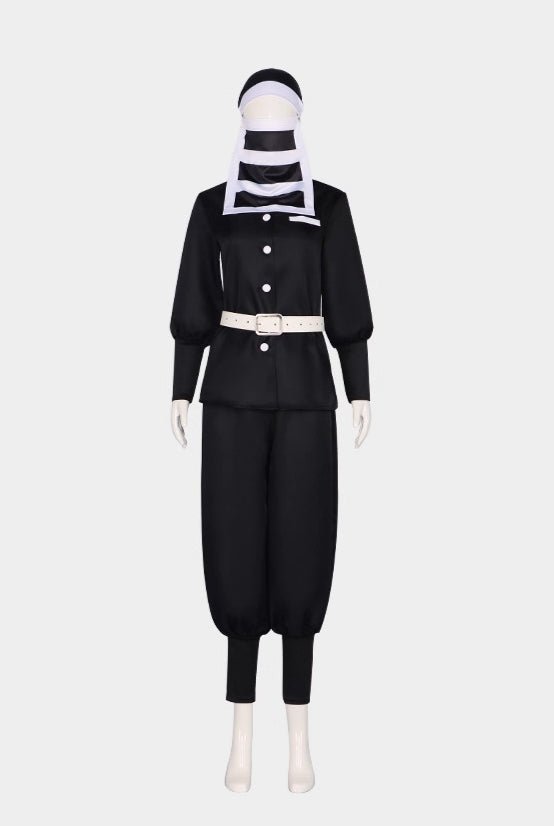 Authentic Demon Slayer Swordsmith Village Gotou Cosplay Uniform Set - Coscosmos