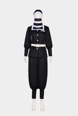 Authentic Demon Slayer Swordsmith Village Gotou Cosplay Uniform Set - Coscosmos