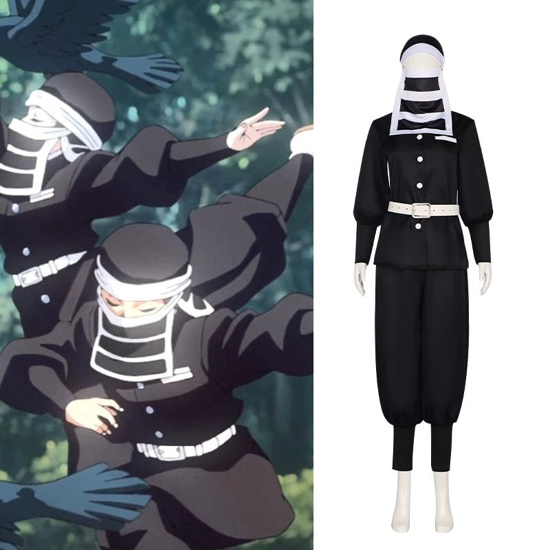 Authentic Demon Slayer Swordsmith Village Gotou Cosplay Uniform Set - Coscosmos