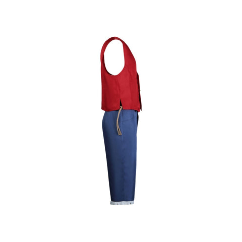 Authentic One Piece Monkey D. Luffy Cosplay Costume for Anime Fans - Coscosmos