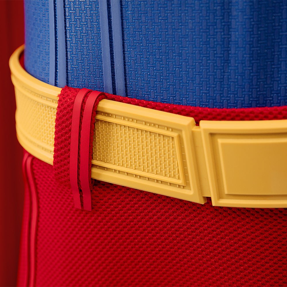 Authentic Superman Costume - Clark Kent Full - Body Suit for Halloween Cosplay - Coscosmos