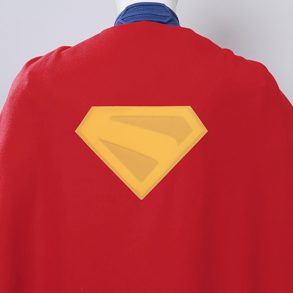 Authentic Superman Costume - Clark Kent Full - Body Suit for Halloween Cosplay - Coscosmos