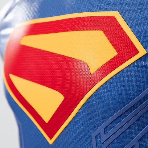 Authentic Superman Costume - Clark Kent Full - Body Suit for Halloween Cosplay - Coscosmos