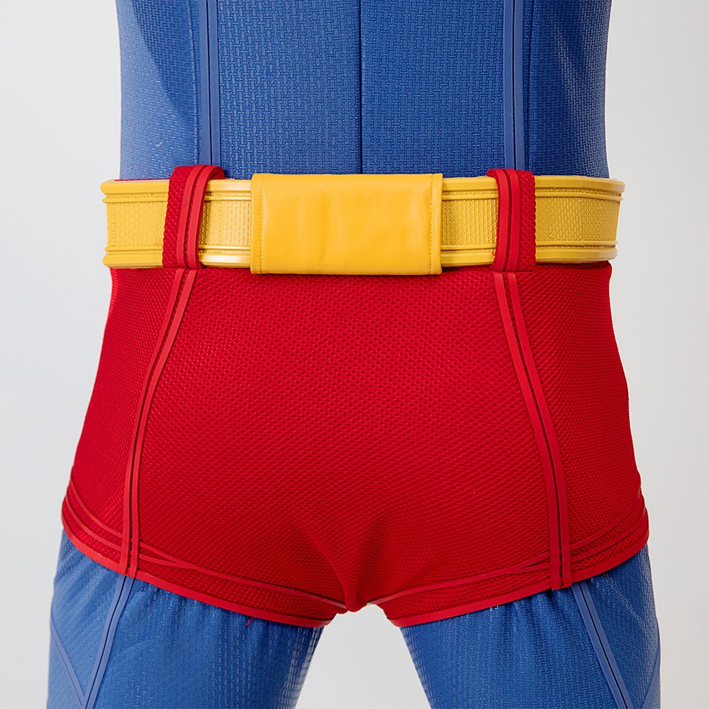 Authentic Superman Costume - Clark Kent Full - Body Suit for Halloween Cosplay - Coscosmos