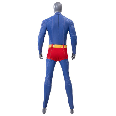 Authentic Superman Costume - Clark Kent Full - Body Suit for Halloween Cosplay - Coscosmos