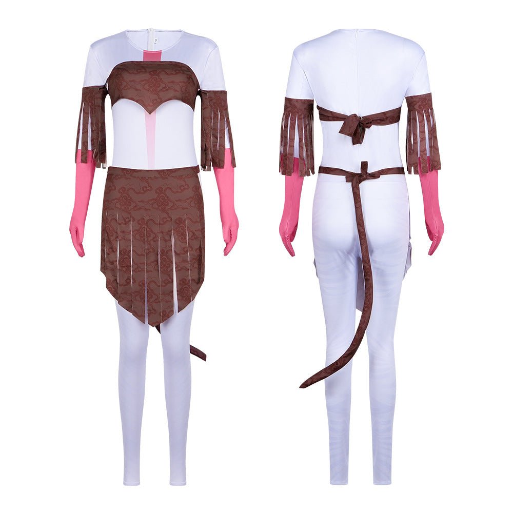 Avatar 3 The Seed Bearer Cosplay Costume - Varang Ash People Chief Bodysuit for Stage Performance - Coscosmos