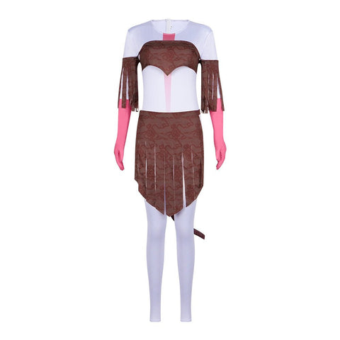 Avatar 3 The Seed Bearer Cosplay Costume - Varang Ash People Chief Bodysuit for Stage Performance - Coscosmos