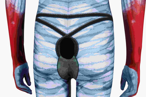 Avatar: Fire and Ash - Varang Costume Set, Ash Clan Chieftain Full Bodysuit - Coscosmos